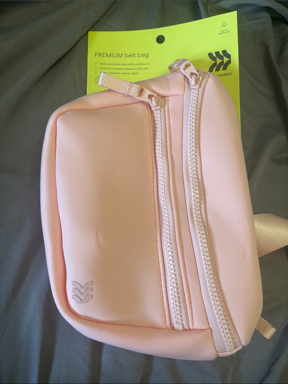 all in motion Blush Pink Premium Belt Bag
